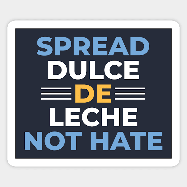 Dulce De Leche Argentina Flag Sticker by sqwear